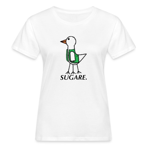 SUGARE. Naisten t-paita - Naisten luonnonmukainen t-paita