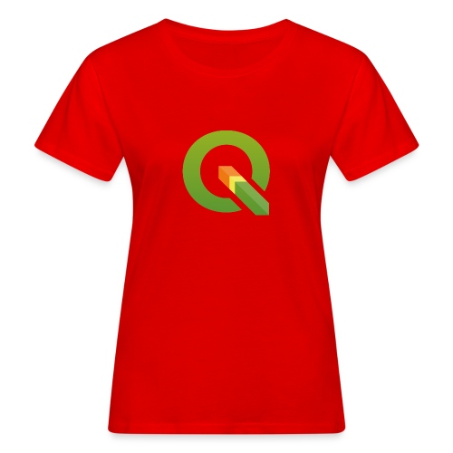 QGIS Q logo - Women's Organic T-Shirt