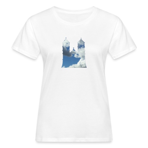 Lund Cathedral and sky - Women's Organic T-Shirt