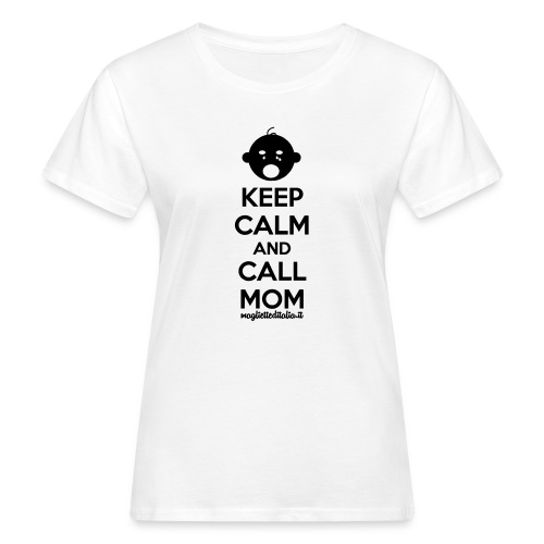 keep mom v - T-shirt ecologica da donna