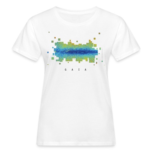 Gaia - Sky map of Gaia metallicities - Camiseta ecológica mujer