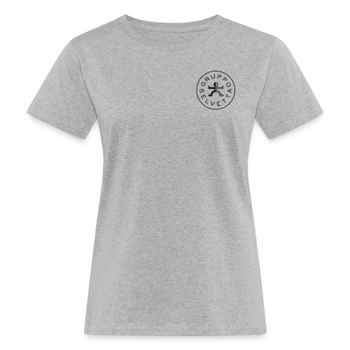 Logo davanti – Nero - T-shirt ecologica da donna