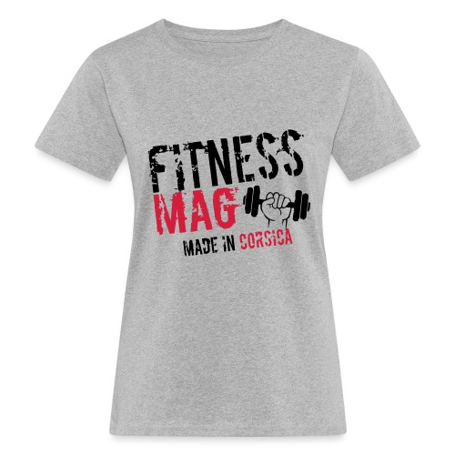 Fitness Mag made in corsica 100% Polyester - T-shirt bio Femme
