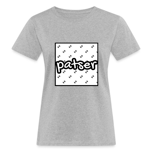Patser - Basic Print White - Vrouwen Bio-T-shirt