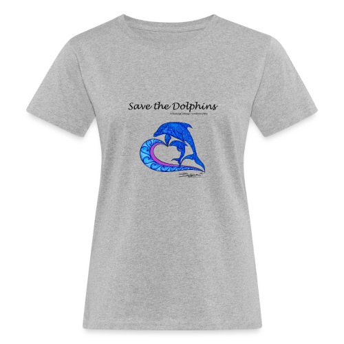 Save the Dolphins - Frauen Bio-T-Shirt