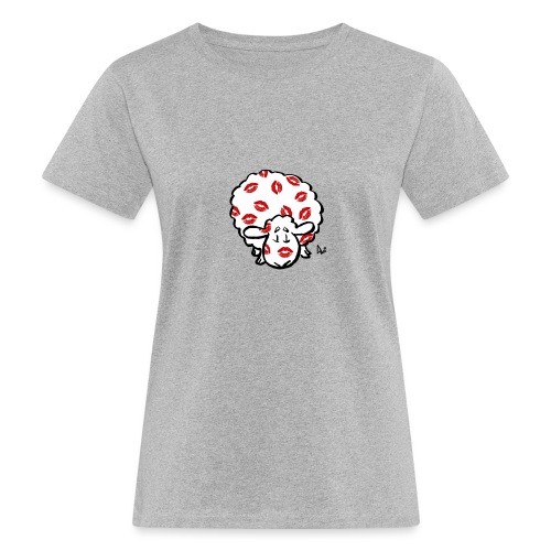 Kiss Ewe - Ekologisk T-shirt dam