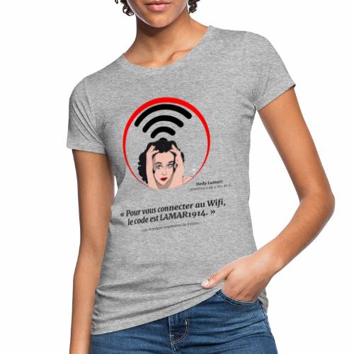 Hedy Lamarr inventrice du Wi-Fiview 1 Hedy Lamarr - T-shirt bio Femme