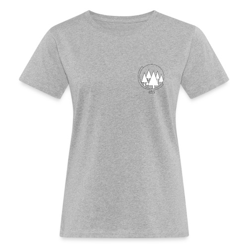 Bos t-shirt, voor & achter bedrukt - Vrouwen Bio-T-shirt
