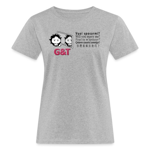 get cart tommispecchio - T-shirt ecologica da donna