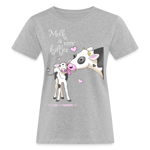 Koe en kalf - Vrouwen Bio-T-shirt
