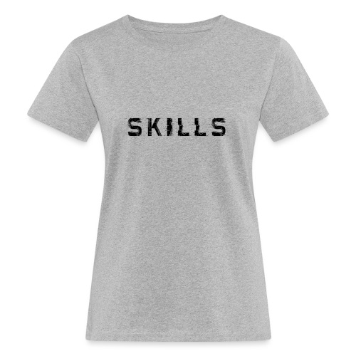 skills cloth - T-shirt ecologica da donna