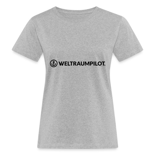 weltraumpilotquer - Frauen Bio-T-Shirt