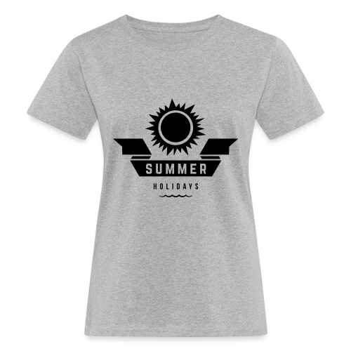 Summer holidays - Naisten luonnonmukainen t-paita