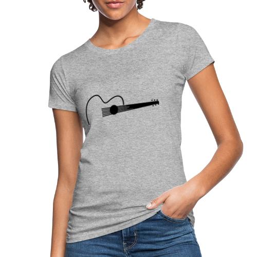 Accoustic Guitar Draw - Frauen Bio-T-Shirt