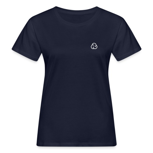 Kulte • Minimalistisches weißes Logo - Frauen Bio-T-Shirt