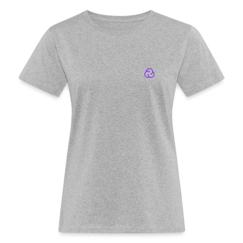 Kulte • Minimalistisches lila Logo - Frauen Bio-T-Shirt