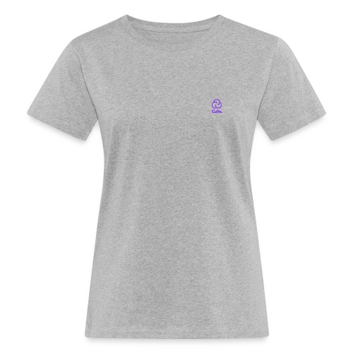 Cultes • Logo violet classique - T-shirt bio Femme