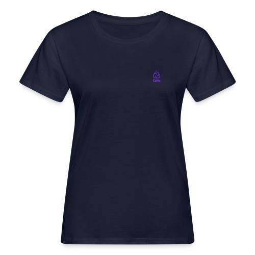 Kulte • Klassisches lila Logo - Frauen Bio-T-Shirt