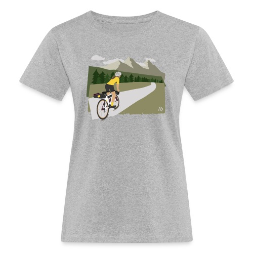 Bikepackgirl - Women's Organic T-Shirt