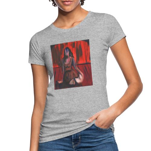 Mujer roja Regalos con diseño artístico. - Camiseta ecológica mujer