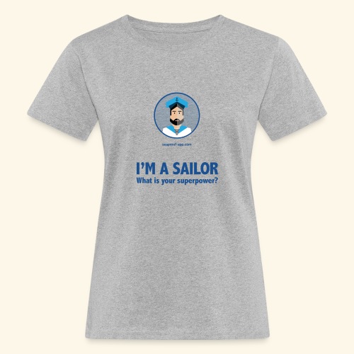 SeaProof Superpower - Frauen Bio-T-Shirt