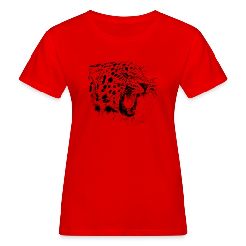 leopard - Frauen Bio-T-Shirt