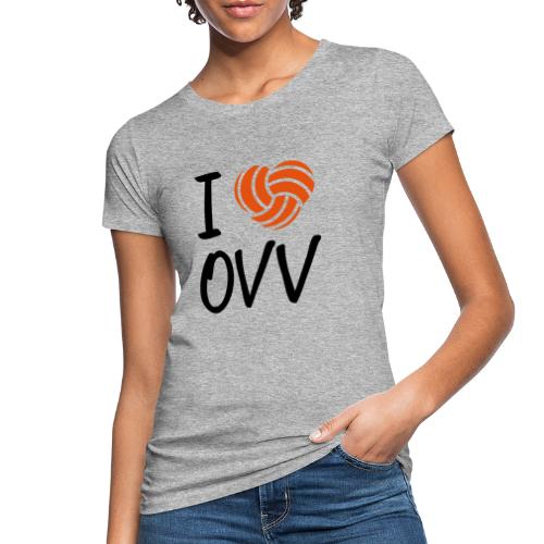 I love OVV - Frauen Bio-T-Shirt