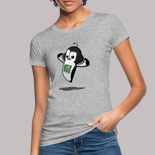 Manjaro Mascot strong left - Ekologiczna koszulka damska