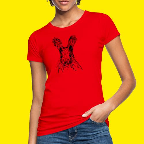 eekhoorn tekening - Vrouwen Bio-T-shirt