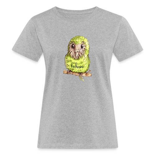 Kakapo Bird - The Parrot from New Zealand - Women's Organic T-Shirt