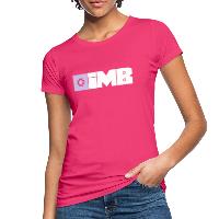 IMB Logo (plain) - Women's Organic T-Shirt neon pink