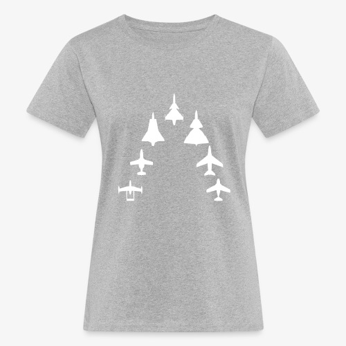 Swedish Air Force - Jet Fighter Generations - Ekologisk T-shirt dam