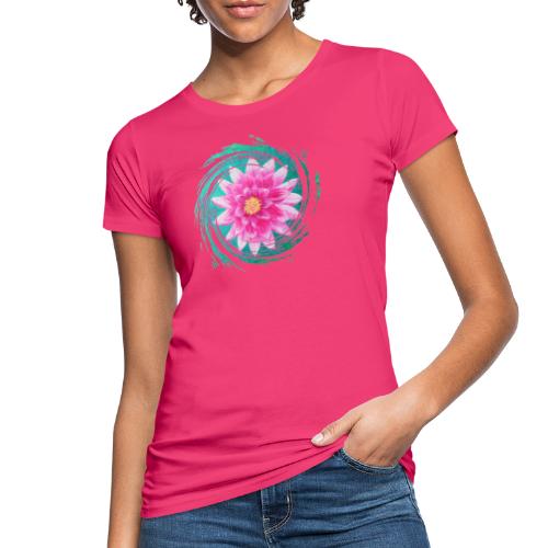 Leuchtender Lotus - Sonja Ariel von Staden - Frauen Bio-T-Shirt