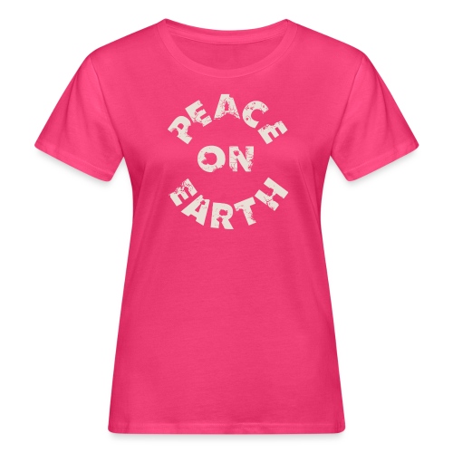 Peace on earth - Ekologisk T-shirt dam