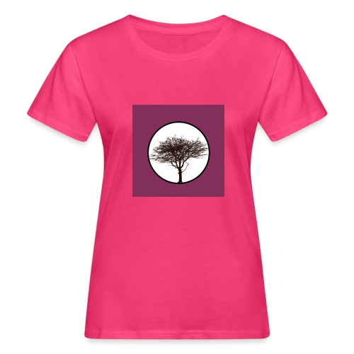 Baum in Kreis - Frauen Bio-T-Shirt