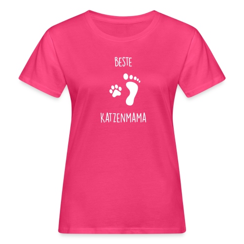 Vorschau: Beste Katzenmama - Frauen Bio-T-Shirt