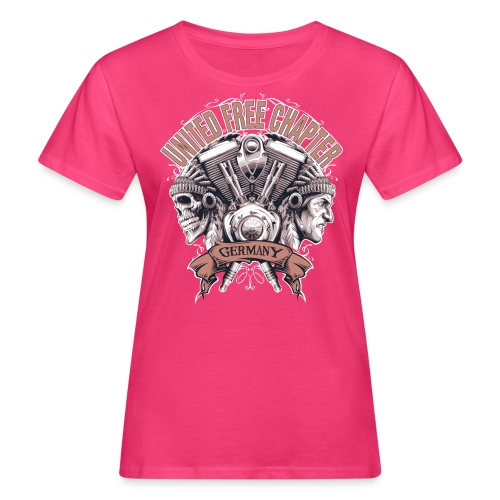 SkullLadies Gear [Reverse Design] - Frauen Bio-T-Shirt