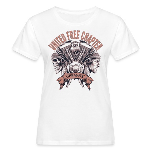 SkullLadies Gear [Reverse Design] - Frauen Bio-T-Shirt