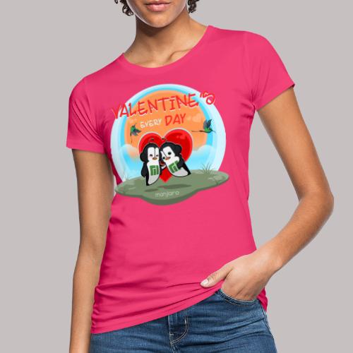 Manjaro Walentynki każdego dnia - Ekologiczna koszulka damska