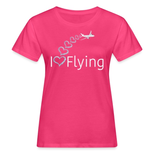 I love flying wit3 - Women's Organic T-Shirt