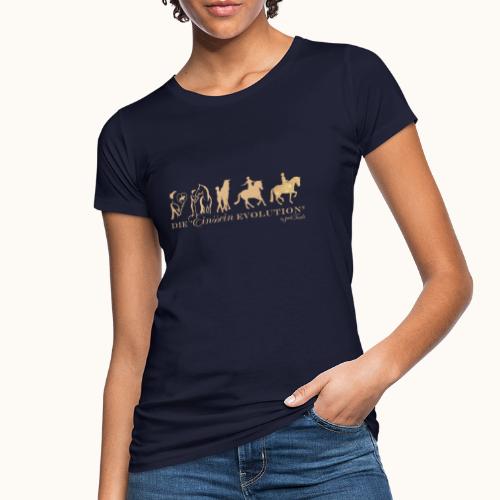 Einssein Evolution bg22 - Frauen Bio-T-Shirt