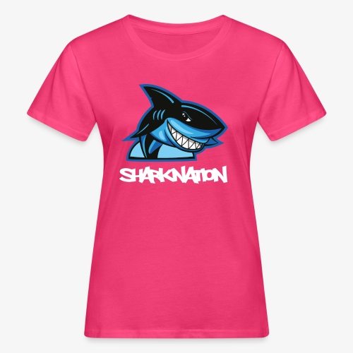 SHARKNATION / White Letters - Vrouwen Bio-T-shirt