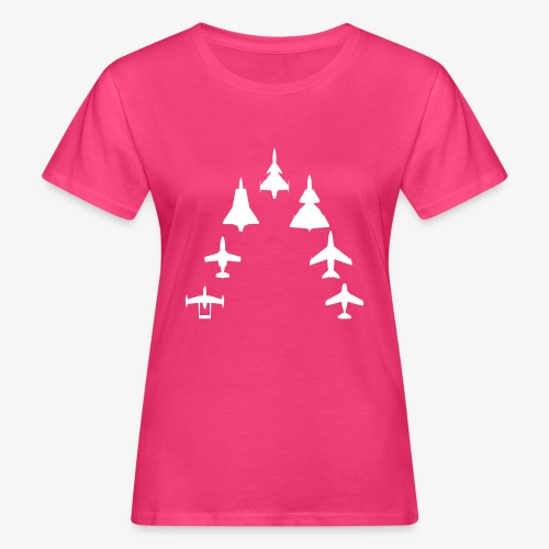 Swedish Air Force - Jet Fighter Generations - Ekologisk T-shirt dam