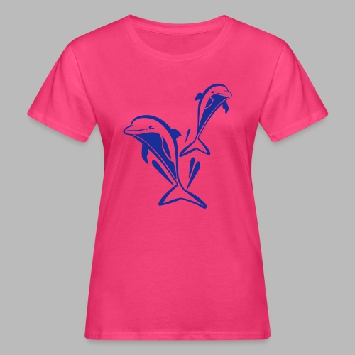 delfinpower - Frauen Bio-T-Shirt