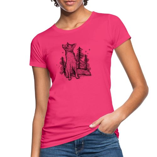 FUCHS IM WALD - Frauen Bio-T-Shirt