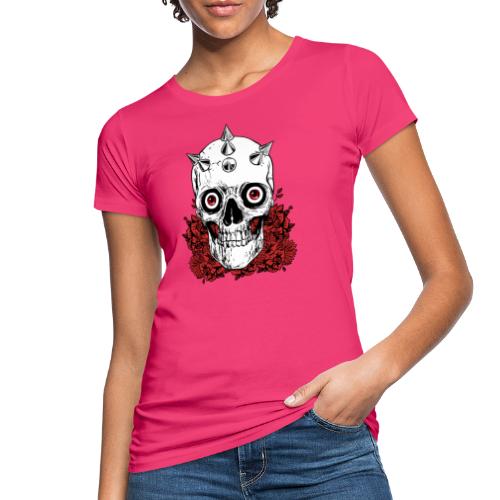 Pastel Goth With Skull / Kawaii Goth - Vrouwen Bio-T-shirt