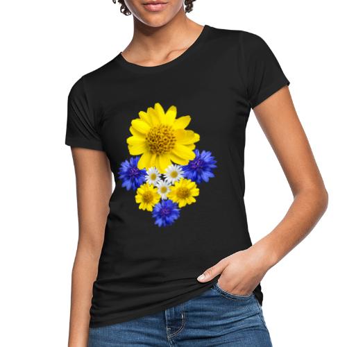 Blume Blüte floral Blumenranke blumig Blumenstrauß - Frauen Bio-T-Shirt