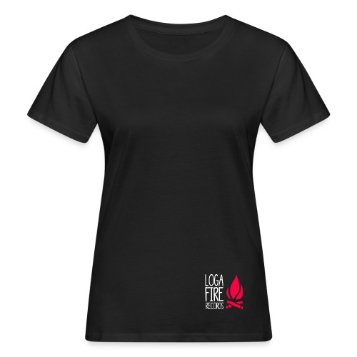 LOG A FIRE RECORDS LOGO - Frauen Bio-T-Shirt