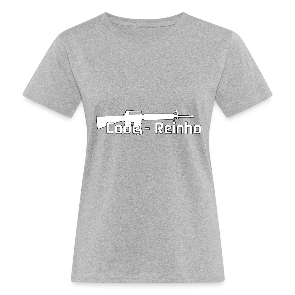 Armonogeek - T-shirt bio Femme gris chiné