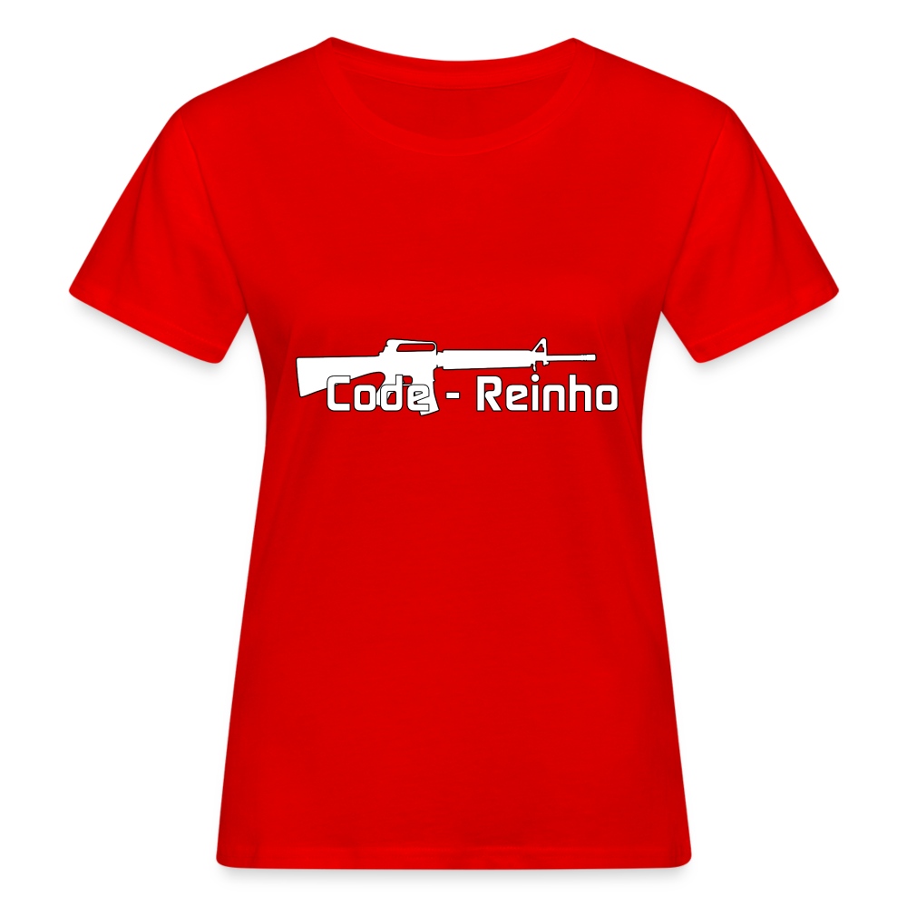 Armonogeek - T-shirt bio Femme rouge